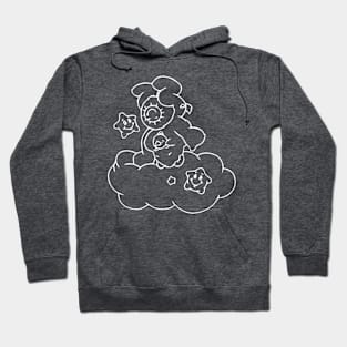 upside down in the clouds Hoodie